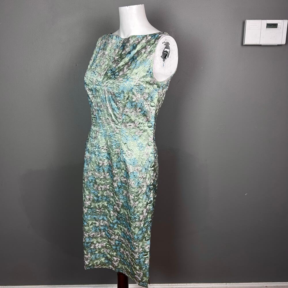 Zelda dress size 2 all over embroidery‎ floral pastel silk fairy y2k designer